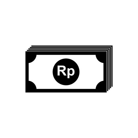indonesian rupiah symbols idr